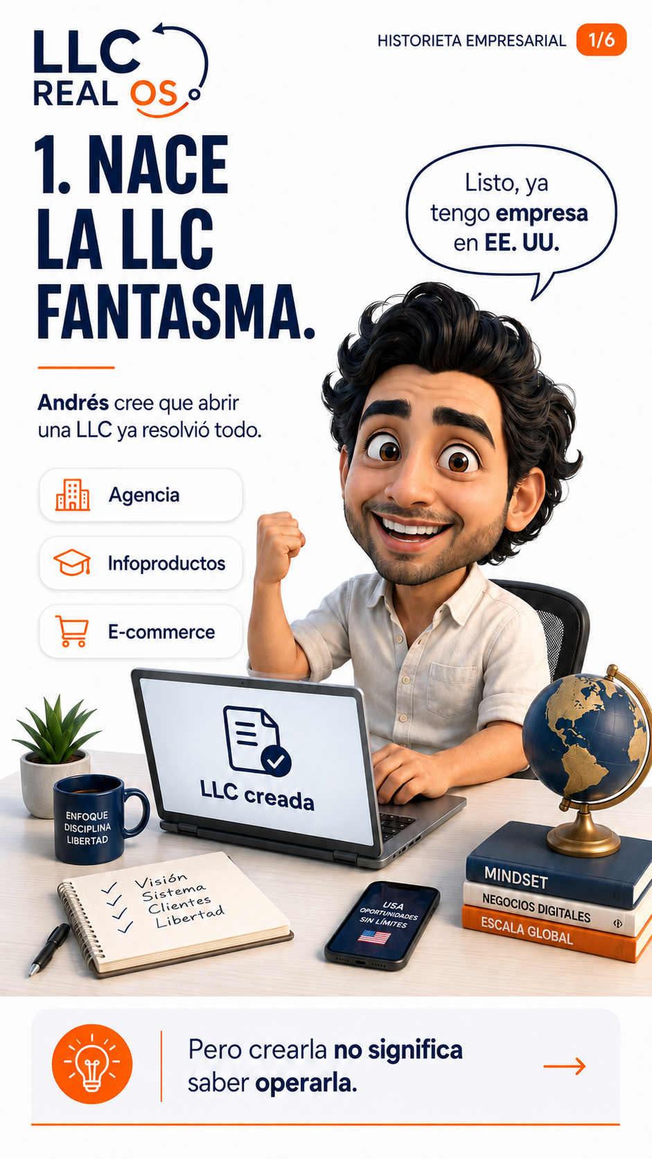 Historieta empresarial 1: nace la LLC fantasma